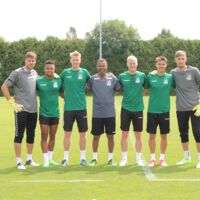 Trainingsauftakt bei der SV Guntamatic Ried: Zehn Neue und ein Trainer, der den Druck genießt