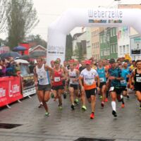 Weberzeile Stadtlauf: Tolle Stimmung trotz Regen