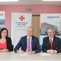 Rotes Kreuz und Sparkasse Ried-Haag: Partner für soziale Dienste