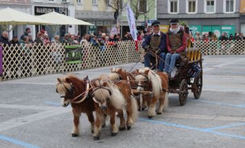 Der Rieder Bier-Brauereiwagen für den kleinen Durst