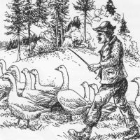 Grenzgeschichten: Das Federnschleißen an den Böhmerwald-Abenden