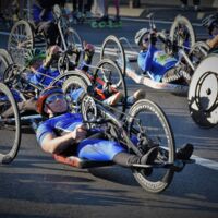 Voller Erfolg beim Linz-Marathon: vierter Platz für Handbiker, drei Landesmeistertitel für Läufer