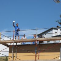 Erweiterung des Sarleinsbacher Kindergartens schreitet voran