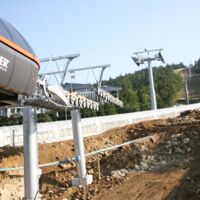 Gondeln statt Schlepper: In fünfeinhalb Minuten bequem vom Hochficht Zentrum auf den Reischlberg
