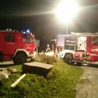 Polizisten entdeckten Feuer auf Bauernhof - Wohngebäude und Vieh gerettet