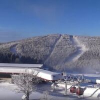 Erste Gondelbahn am Hochficht ist startklar