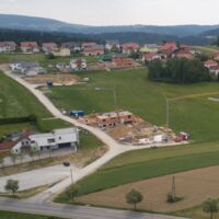 In Kollerschlag recken sich die Kräne in die Höhe