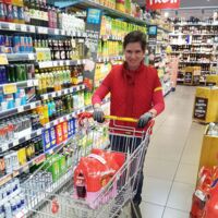 Arcus-Mitarbeiter ergänzen Team im Billa-Markt in St. Martin
