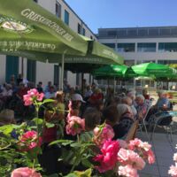 Arcus-Mitarbeiter starten mit Cafe im Altenheim Kleinzell