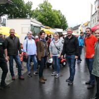 Besucher trotzten dem Regenwetter: Guter Start für ersten Bio-Wochenmarkt