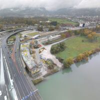 Bauarbeiten Voestbrücke: A 7 Mühlkreisautobahn Richtung A 1 ein Wochenende lang komplett gesperrt