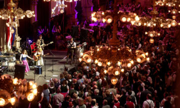 Oberösterreicher Ball 2026: Ein Höhepunkt war ein Konzert der Poxrucker Sisters. (Foto: VOLKER WEIHBOLD)