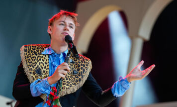 Ein Rosenkavalier war vor den Abbrunzati Boys zu hören und sehen. (Foto: Oliver Erenyi)