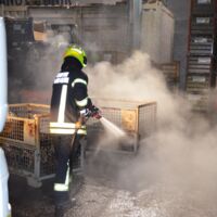Brand eines Gewerbebetriebes in St. Florian am Inn