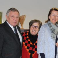 Große Gratulantenschar für die neue Bürgermeisterin
