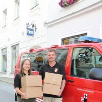 Sie haben es geschafft: Die Feuerwehr Wartberg ist Sympathicus-Landessieger!