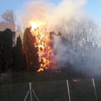 Brandeinsatz - zwei Häuser gerettet