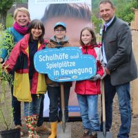 Kilber Generationenspielplatz nimmt Form an