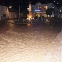 Hochwasser in Kilb