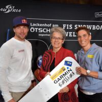 Beim Snowboard-Weltcuplauf am Ötscher: Benni Karl kommt zur Autogrammstunde