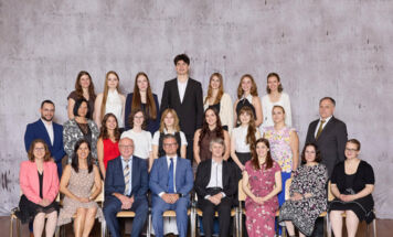 Die Klasse 8KH des Borg Linz in Hagenberg (Foto: GMR Fotografen GmbH)