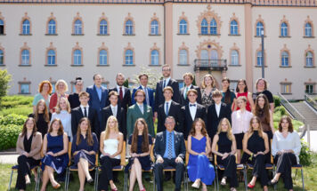 Die Klasse 8A am Kollegium Aloisianum (Foto: GMR)