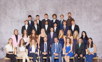 Die Klasse 9LA des Borg Linz (Foto: GMR Fotografen GmbH)