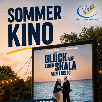 Sommerkino „Glück auf einer Skala von 1 bis 10“