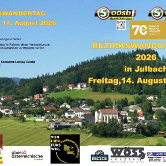 Bezirkswandertag in Julbach
