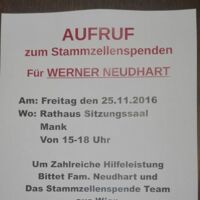 Stammzellenspender dringend gesucht