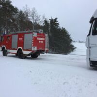 Wintereinbruch: Schnee und Sturm lassen Feuerwehren ausrücken