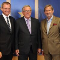 Landeshauptmann Stelzer trifft Brüsseler-Spitzen