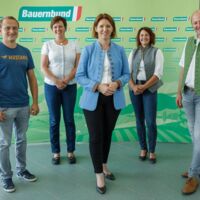 Sabine Herndl, Christoph Ebner und Regina Reiter kandidieren für den Bauernbund bei der Landwirtschaftskammer-Wahl