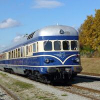 Eisenbahngeschichte im Machland - Nostalgiefahrt mit dem „Blauen Blitz“