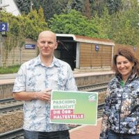 Jetzt werden die Betroffenen angehört − Paschinger kämpfen für Haltestelle