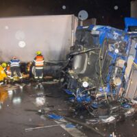 Schwerer Verkehrsunfall bei Pucking