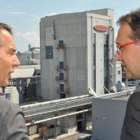 Bundeskanzler Kern besucht St. Pölten