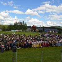 Beeindruckendes Bezirksmusikfest 2016: 21 Kapellen marschierten auf