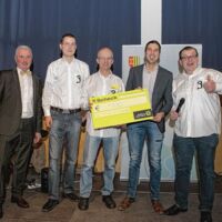 Spendenübergabe: Stolzer Kabaretterlös der 3 Nixxxen