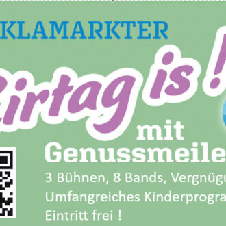 Kirtag is ! mit Genussmeile