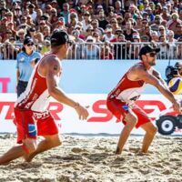 Steyr erneut Sponsor der Beachvolleyball Weltmeisterschaften