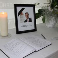 Trauer um das Stadtoberhaupt