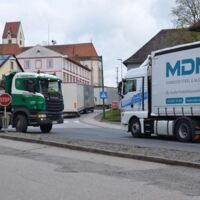 Protestspaziergang gegen Verzögerung von S 10-Weiterbau