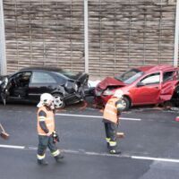 Tödlicher Crash auf Trauner Kreuzung