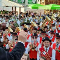 350 Musiker beim großen Musikantentreffen auf der Mühlviertler Wies'n