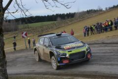 Jännerrallye: Simon Wagner geht am Samstag mit knapper Führung an den Start