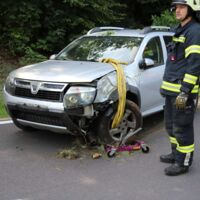 Lenker bei Verkehrsunfall in Kefermarkt verletzt