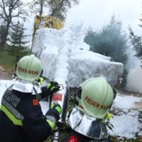 Jährliche Herbstübung der Pettenbacher Feuerwehren