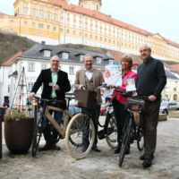 In Melk wird für die Marktwirtschaft geradelt