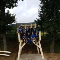Landjugend-Projektmarathon: Riesensessel für Yspertal